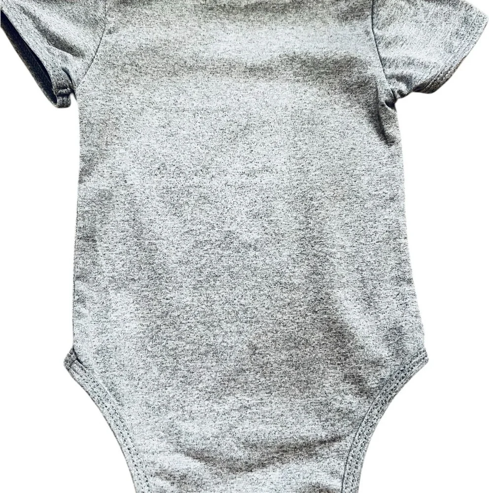Gray Baby Onesie 1-3 month